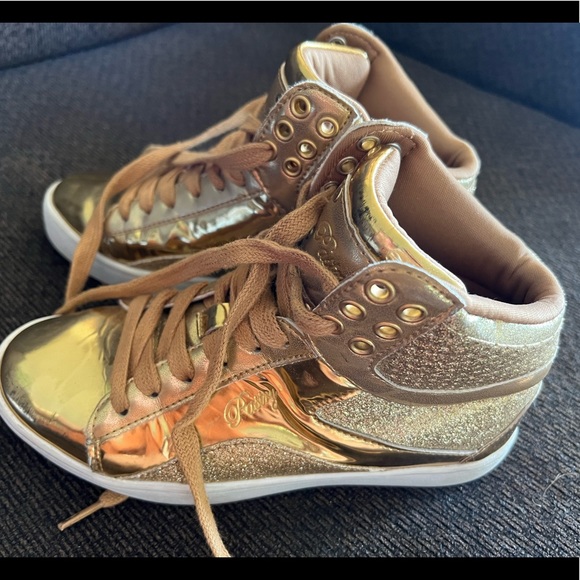 Pastry Shoes Pastry Brand Gold High Top Shoe Poshmark